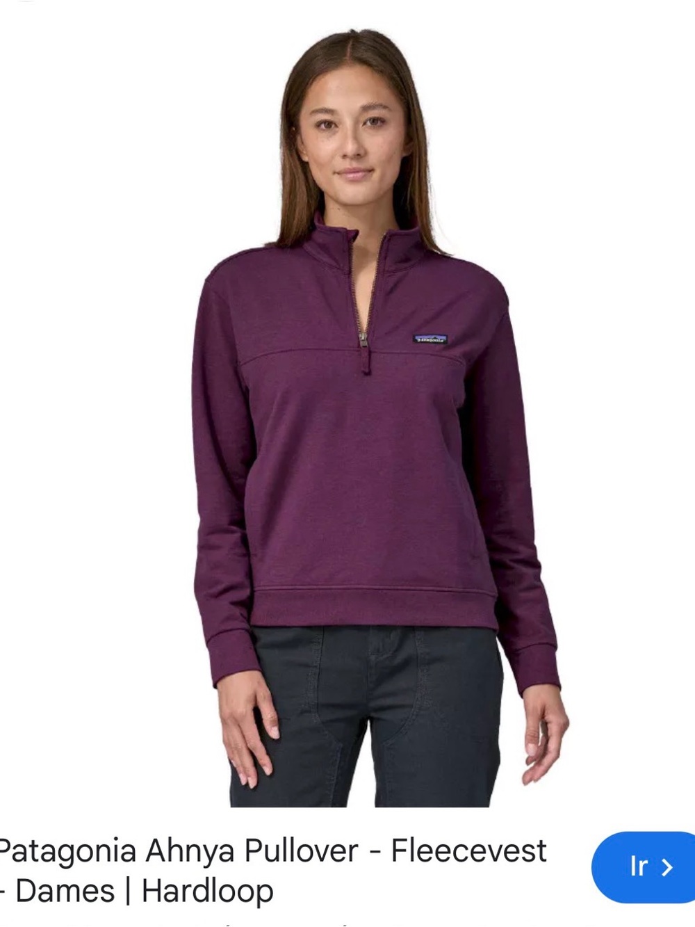 Patagonia Women’s Ahnya Pullover - Plum
